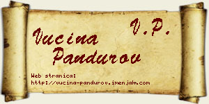 Vucina Pandurov vizit kartica